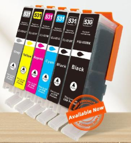 23.5ML PIG Black Com para Canon Pixma TS8750,TS8751#6117C001